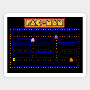 PAC MAN pixelart Magnet